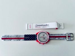 Bracelet « America 3 » pour OMEGA x SWATCH Mission to Mars